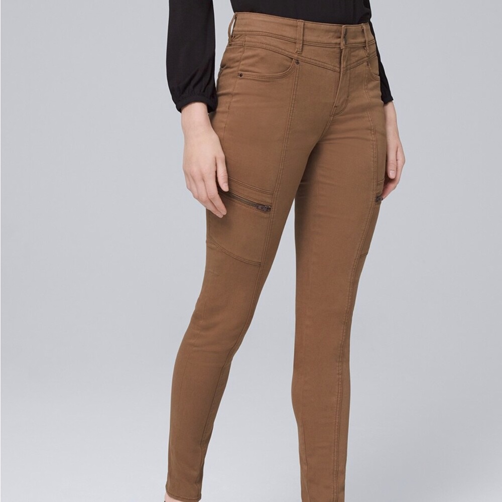 WHBM skinny jeans.